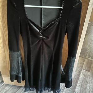 Halloween black dress